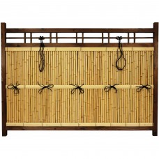 4' x 5-1/2' Japanese Bamboo Kumo Fence (B)   554735693